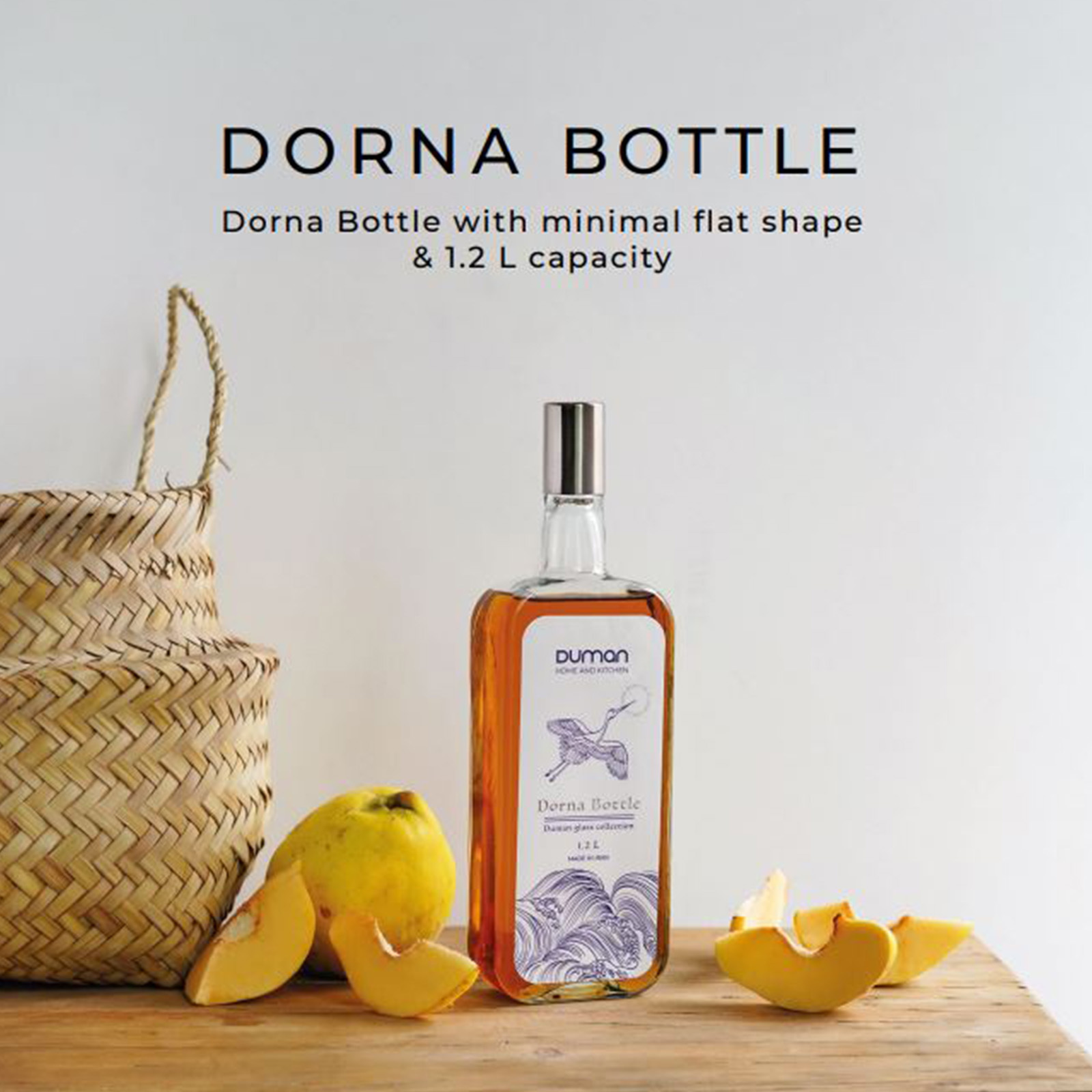 بطری کتابی مدل درنا برند دومان