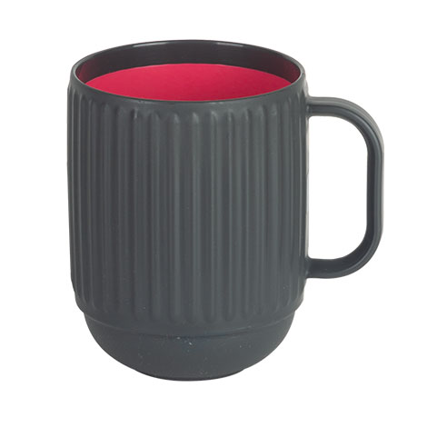 لیوان دورنگ هاشوردار سایز 1 برند زیباسازان