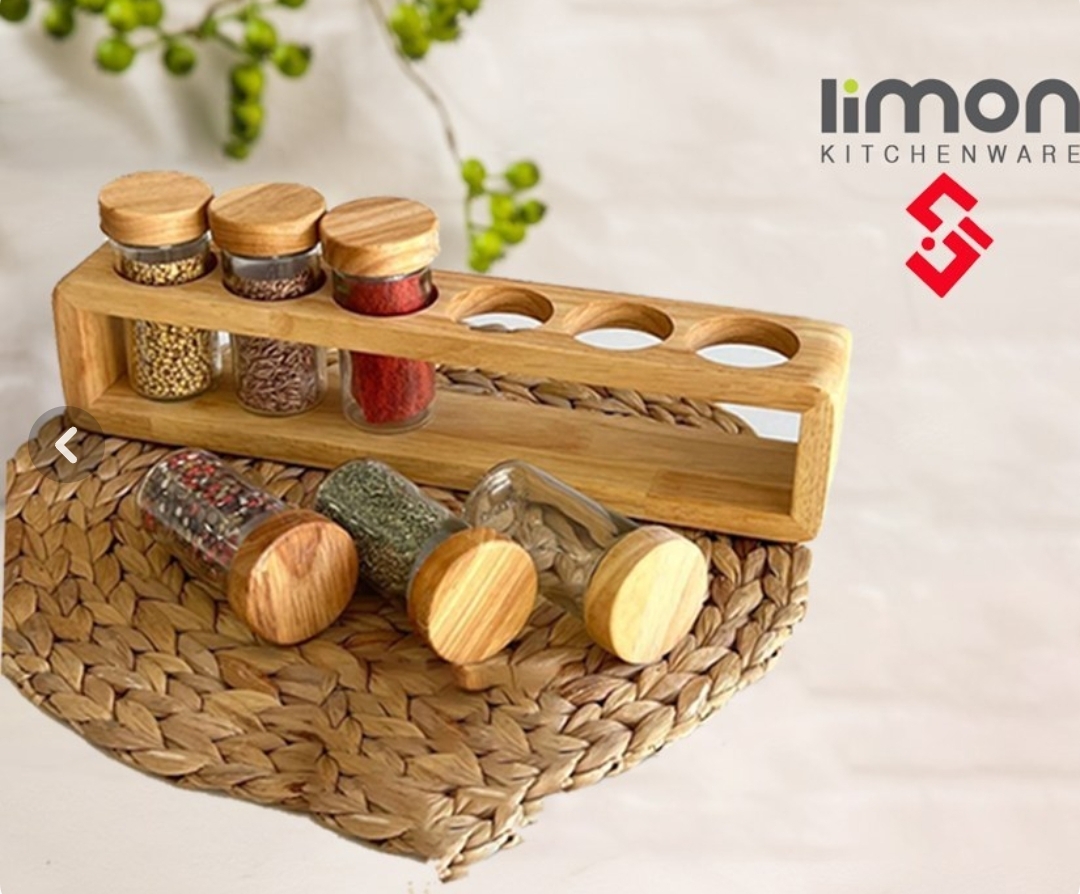 ست ۶ عددی ادویه چوبی لیمون limon کد ۲۳۰۶۵۹