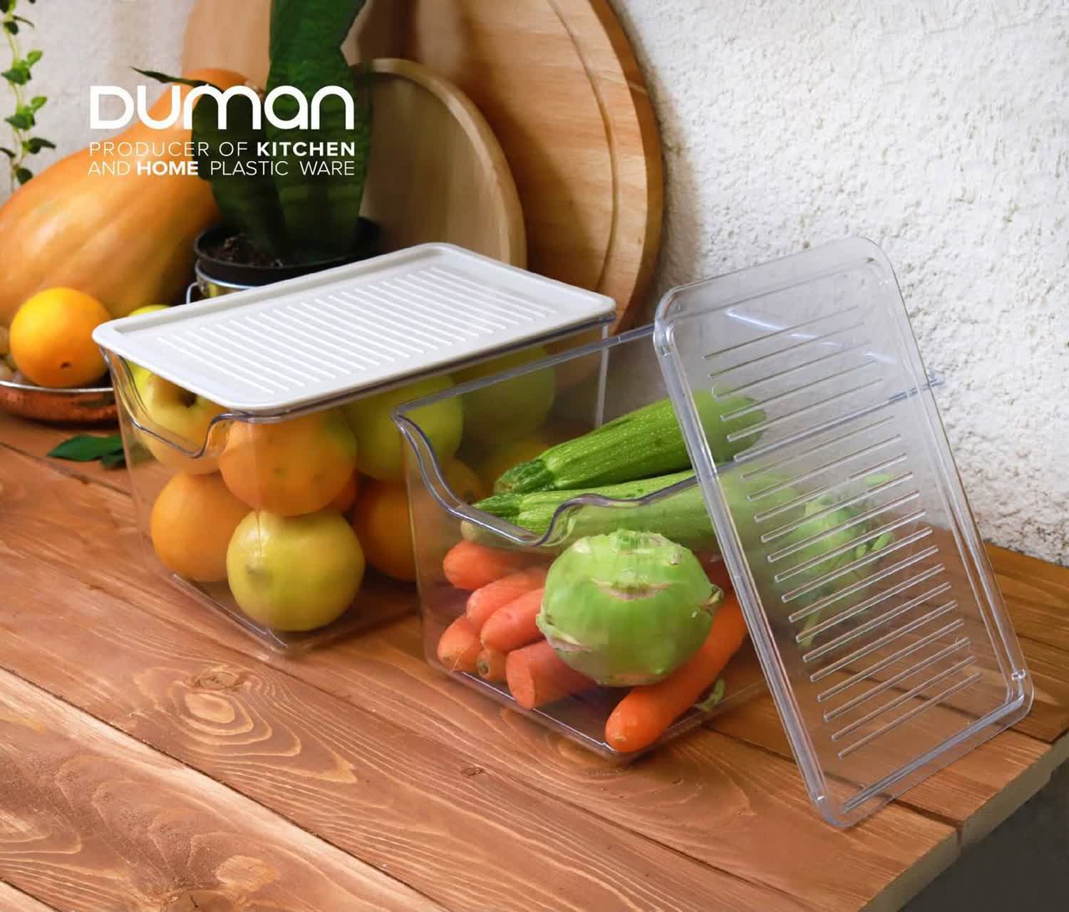 باکس همه کاره شفاف برند دومان