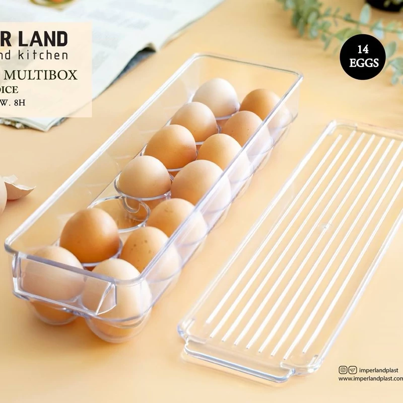 مولتی باکس تخم مرغ 14 عددی کریستال