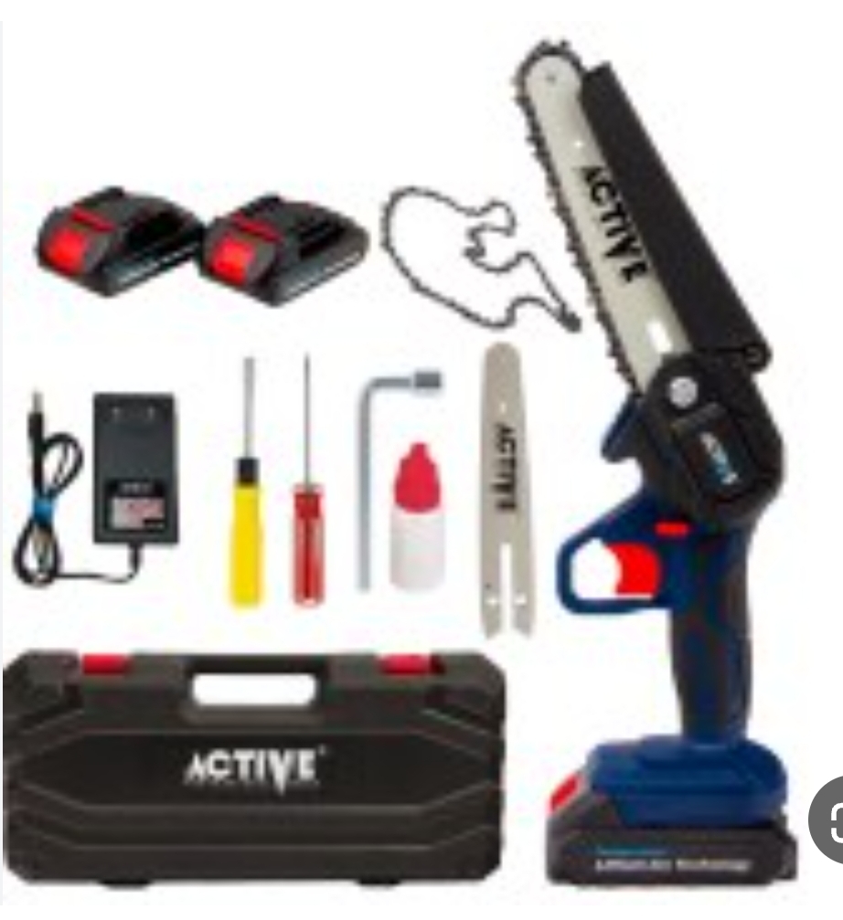 اره زنجیری شارژی 15سانتیمتری 21ولت اکتیو کد ac33150L