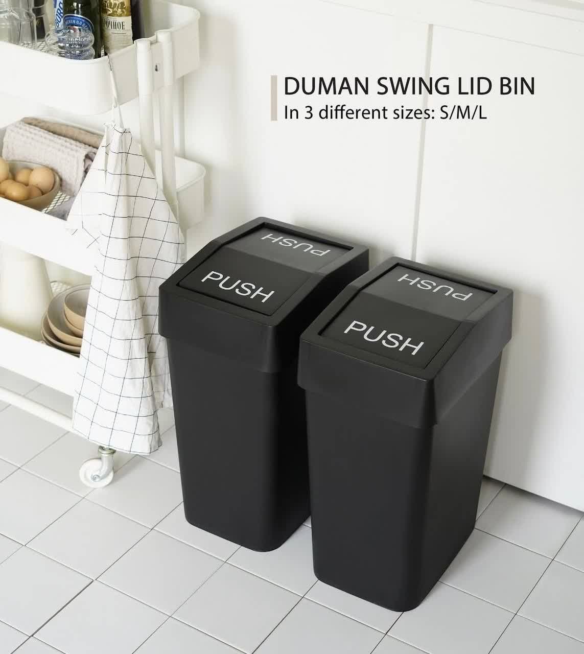 سطل بادبزنی برند دومان